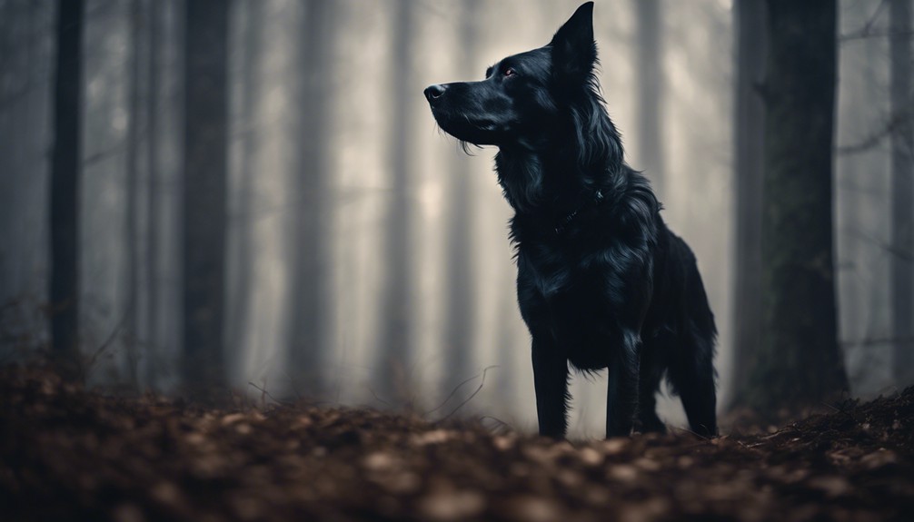 symbolism of black dogs