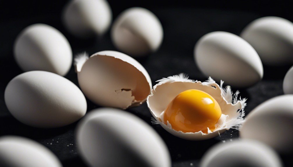 symbolism of broken eggs